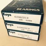KOYO 6206ZZC3 Deep groove ball bearing